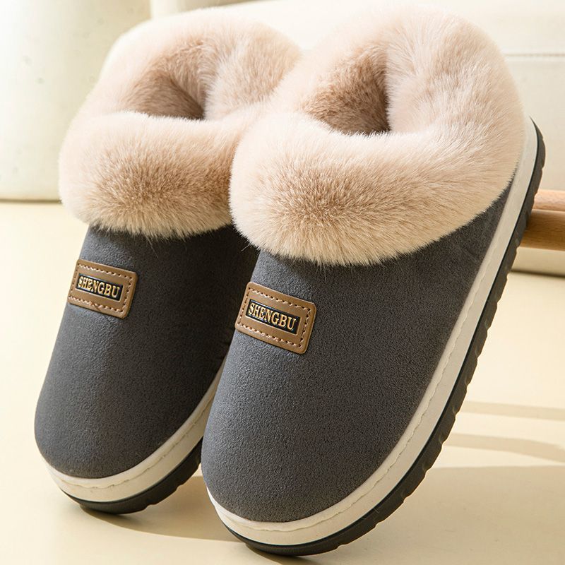 Femmes Chaussures de coton avec fourrure Lining Fallwinter Style
