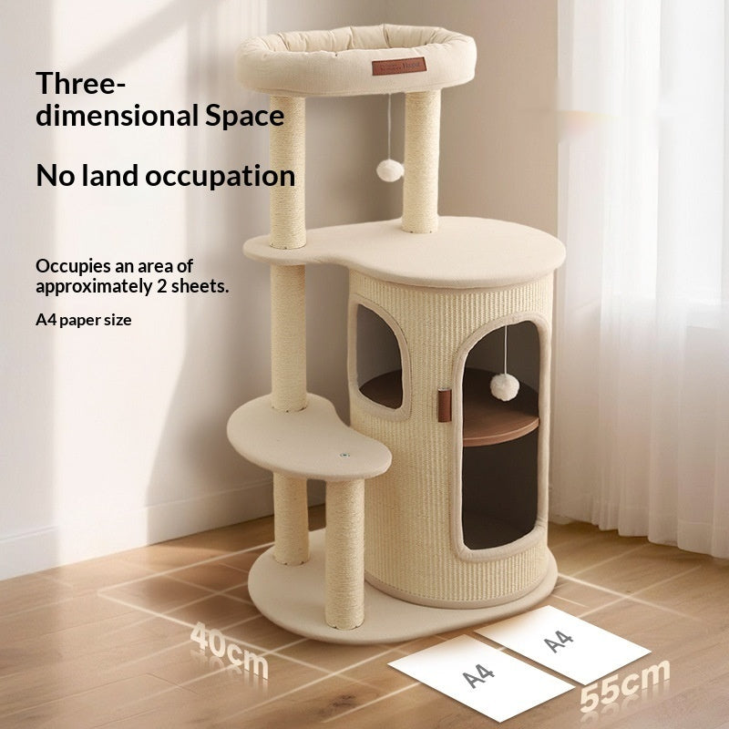 Lit de chat cadre d'escalade et scratching post Self Entertainment Arbre de chat