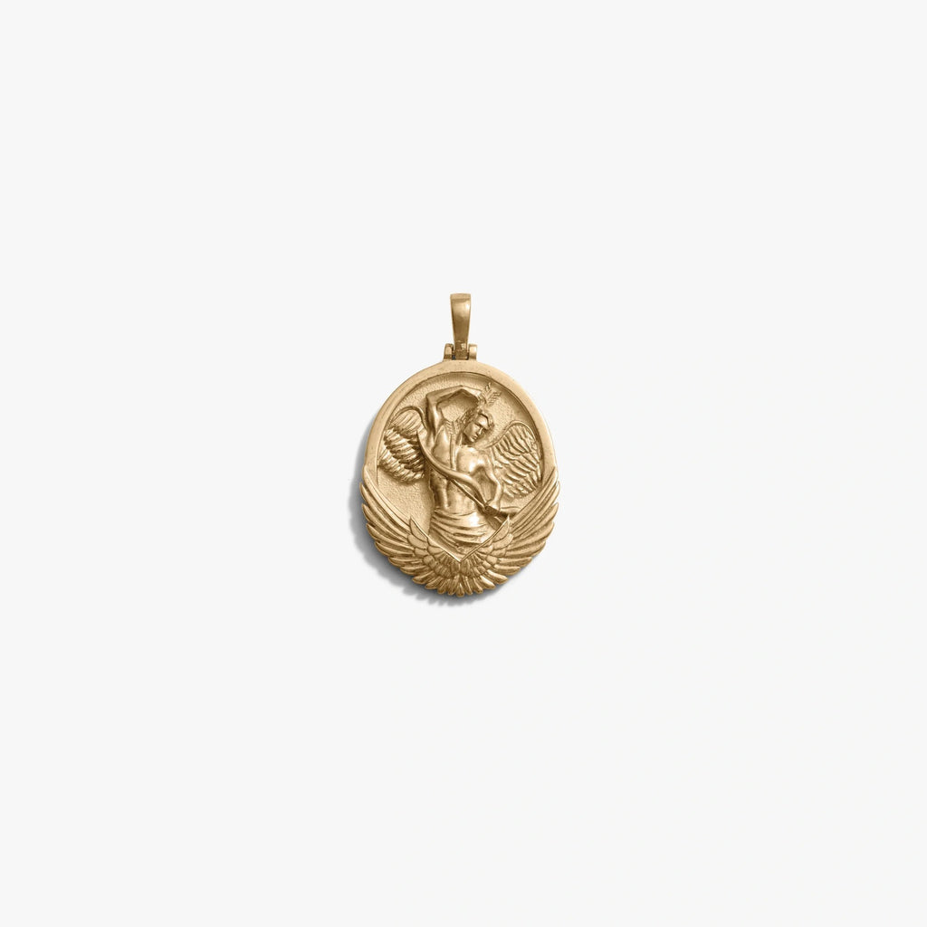 Pendentif en octagramme de clé d'Ange d'Or