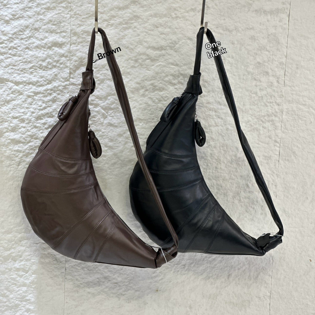 Hot-selling European and American sheepskin croissant bag for foreign trade
