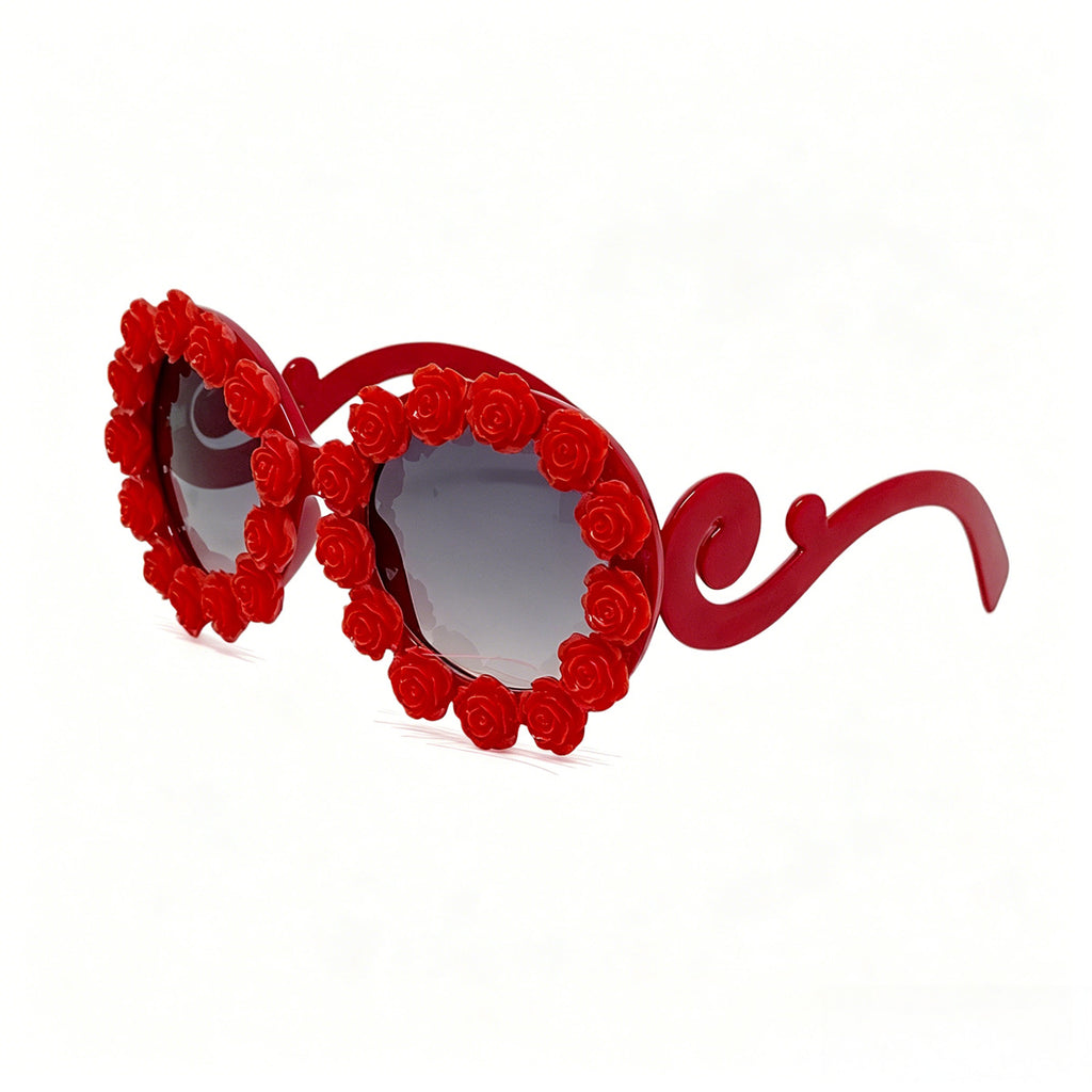 Lunettes de soleil vintage à trois dimensions pour femmes
