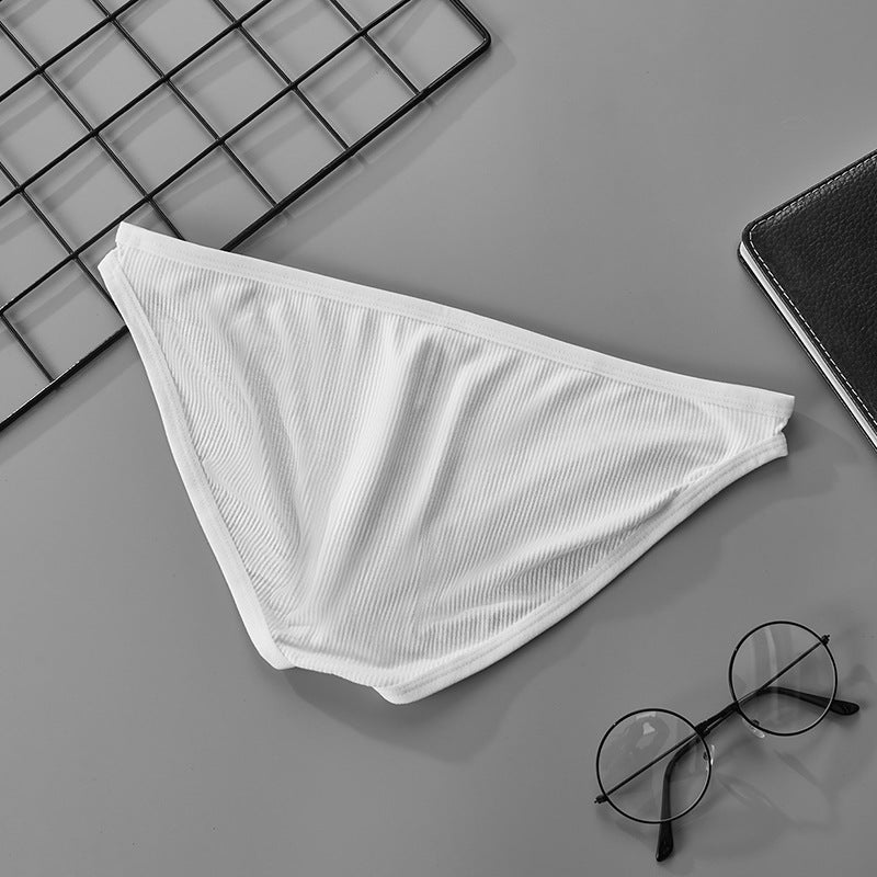 Sous-vêtements en forme de V pour hommes taille simple couche U convex