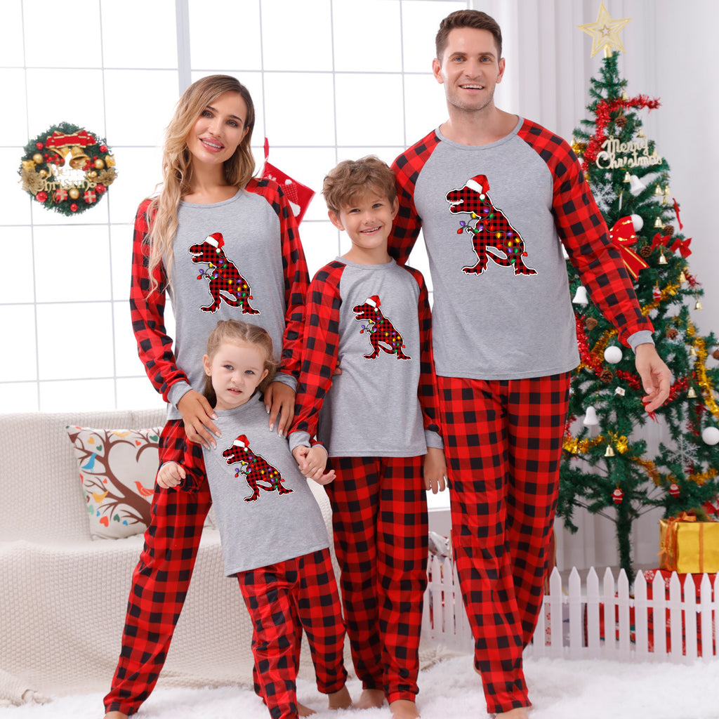 Pyjamas de famille de Noël de Stewart Plaid