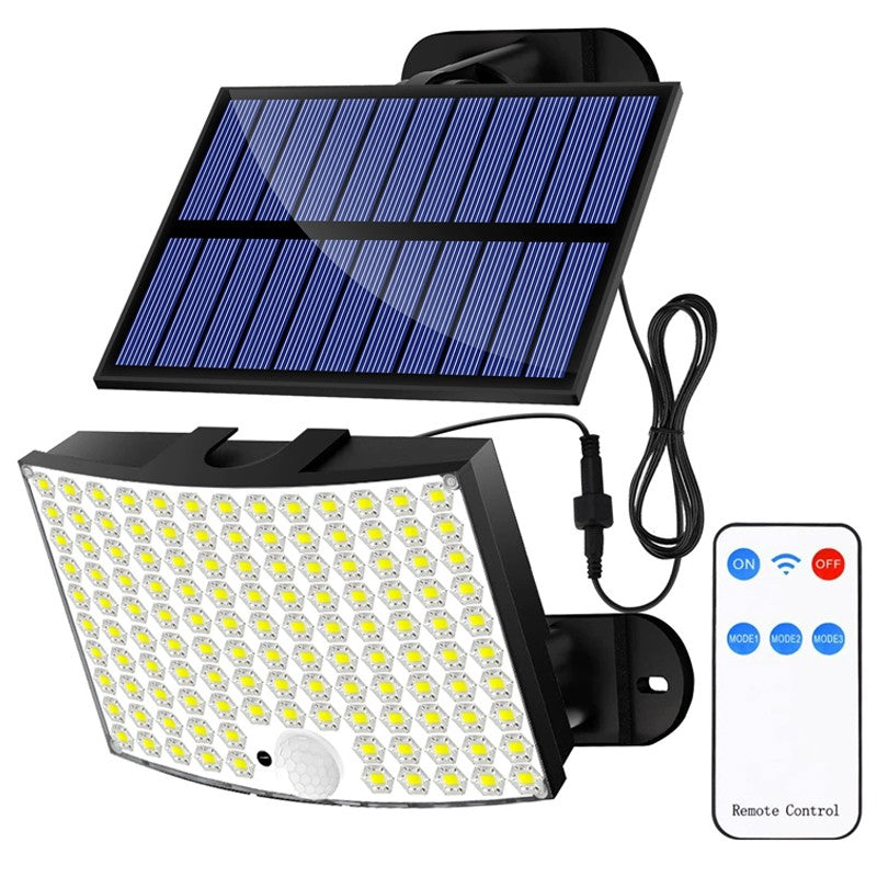 LED Solar PIR Motion Sensor Wall Light Outdoor Garden Sécurité Flood Street Lampe