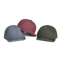 Style japonais Rétro Lavé à l'eau toile décontraction Soft Brim Casquette de baseball pour quotidien commu
