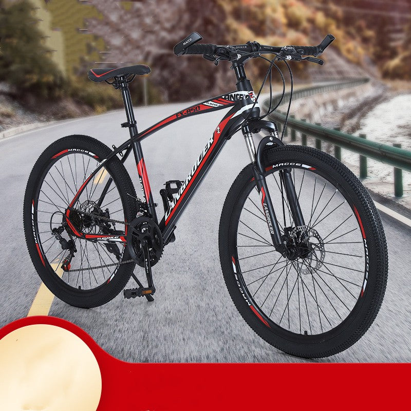 Vélo d'absorption de choc Vélo d'équitation en plein air Vitesse variable Cross-country