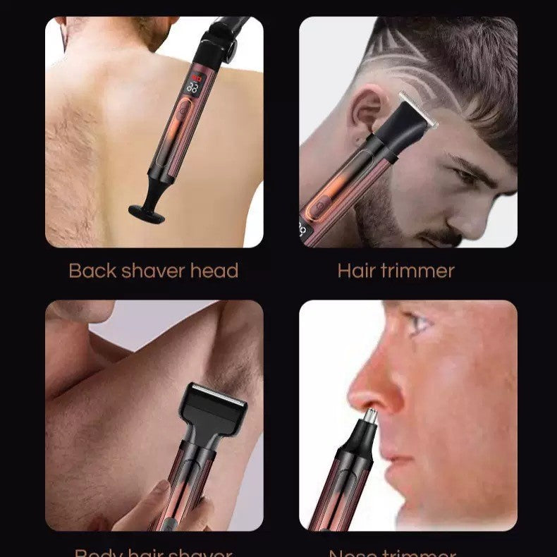 Électrique du dos des hommes rehaussé Trintre cheveux visage bras barbe Trintre