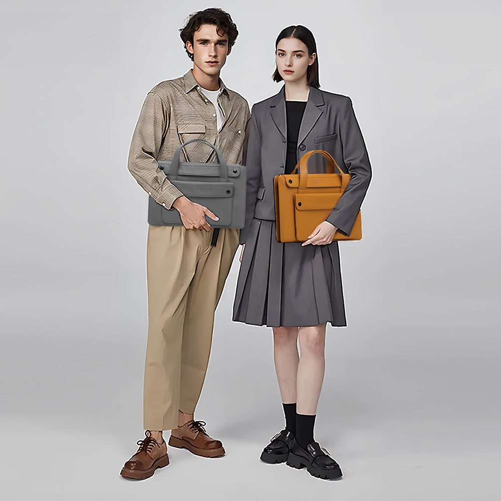 Sac à main pour ordinateur portable de style Accordéon polyvalent