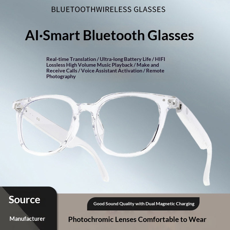 Verres Bluetooth intelligents pour lentilles photochromiques