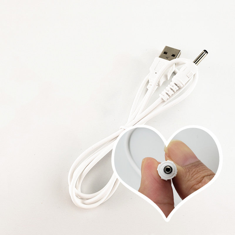 Câble d'alimentation blanc USB vers DC