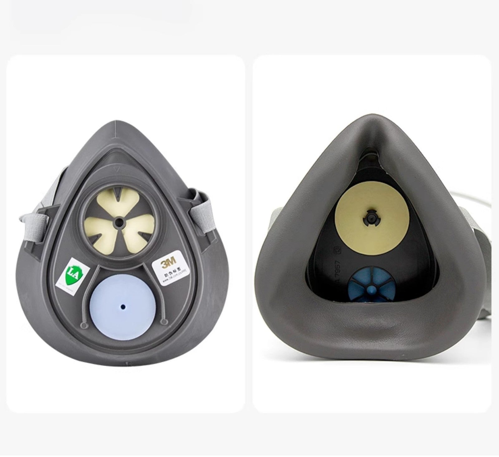 Respirateur de demi-face Masque à gaz Peinture en vaporisateur de visage Verres de sécurité pour 3200 avec 10 Rep