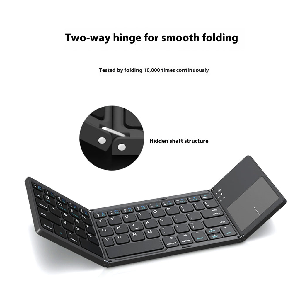 Portable Slim Triple-Key Bluetooth Mini Keyboard