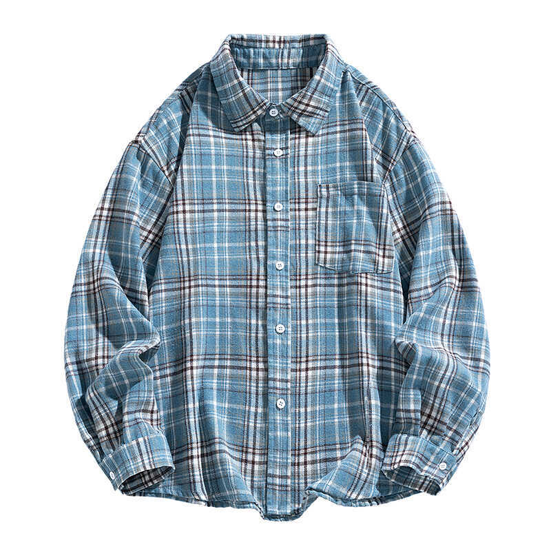 Veste chemise de style américain pour printemps et automne