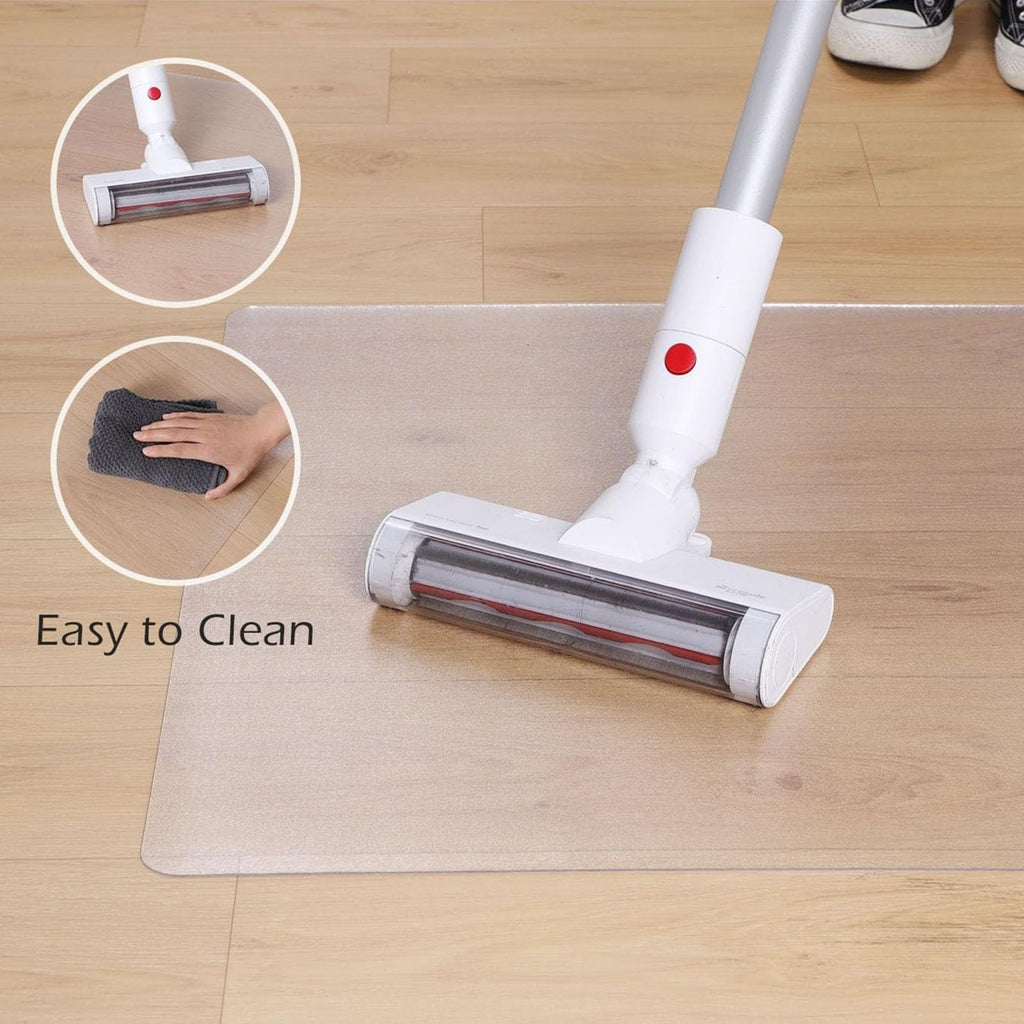 Tapis de sol en PVC givré -1.5mm imperméable antidérapant tapis de protection de sol pour cuisine