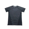T-shirt homme pour le sport et la remise en forme Séchage rapide Breathable Stretchy and Slim-fit