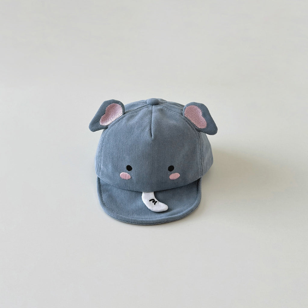 Chapeau de snapback d'animaux de dessin animé souple pour bébés garçons et filles