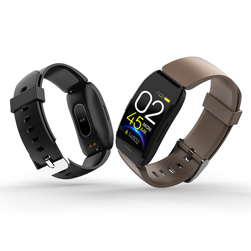 C114 Écran 1.14 Inch Surveillance de la fréquence cardiaque Bluetooth Smart Watch