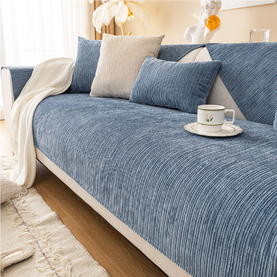 Chenille Canapé Coussin Quatre Saisons Universal Moderne Simple Non-dérapant