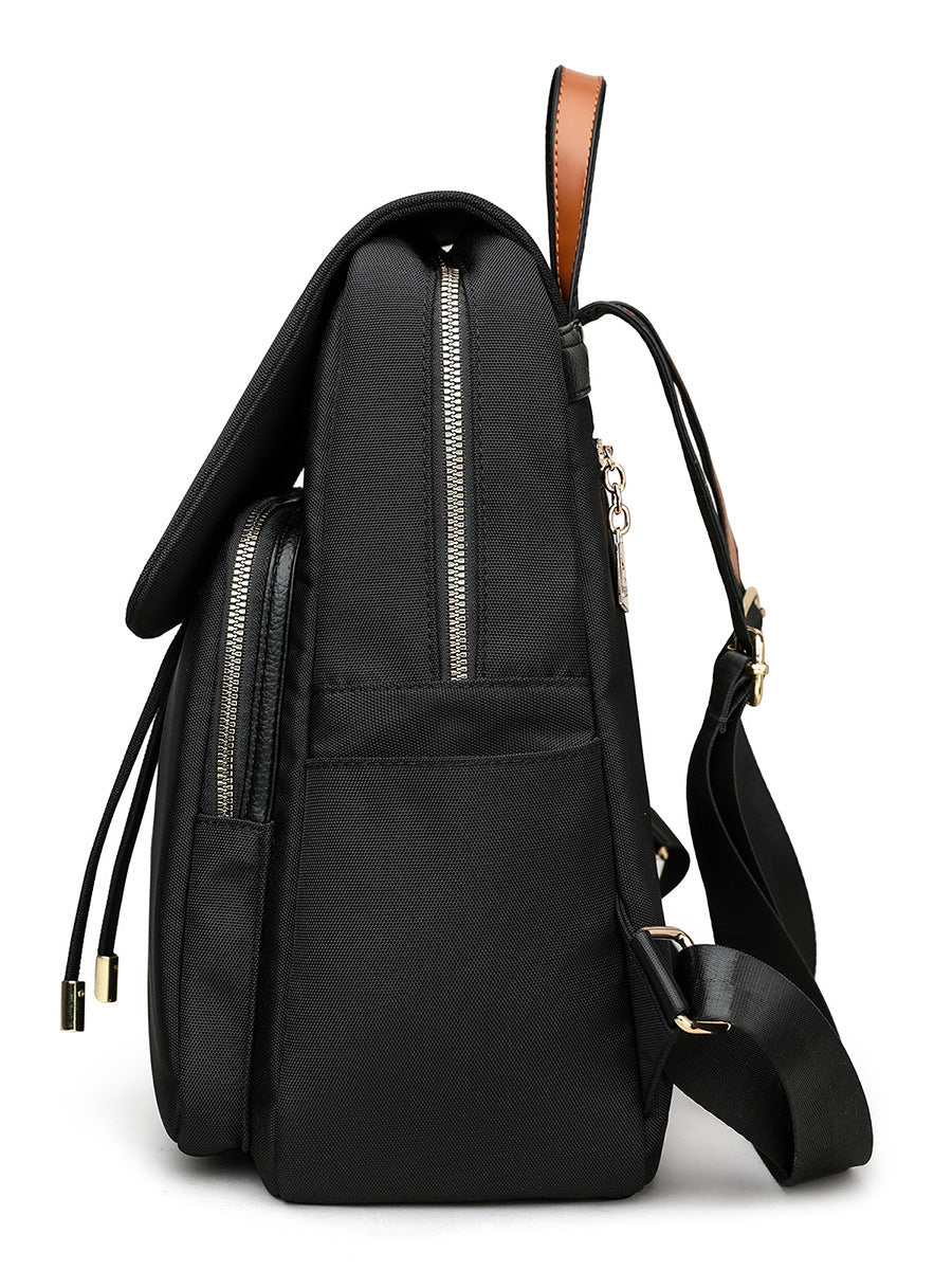 Sac à dos en nylon élégant pour les femmes style coréen Casual Business Commuter Bag