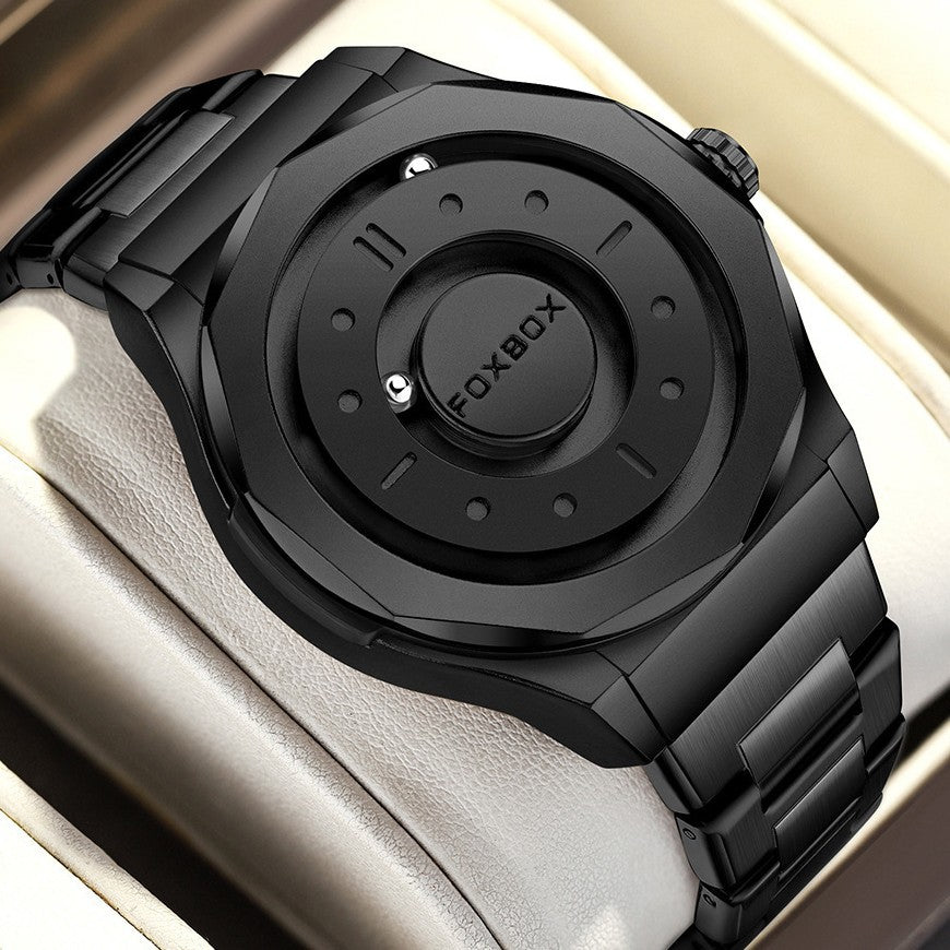 Créatif Personnalité magnétique Suspension Balle Montre Quartz