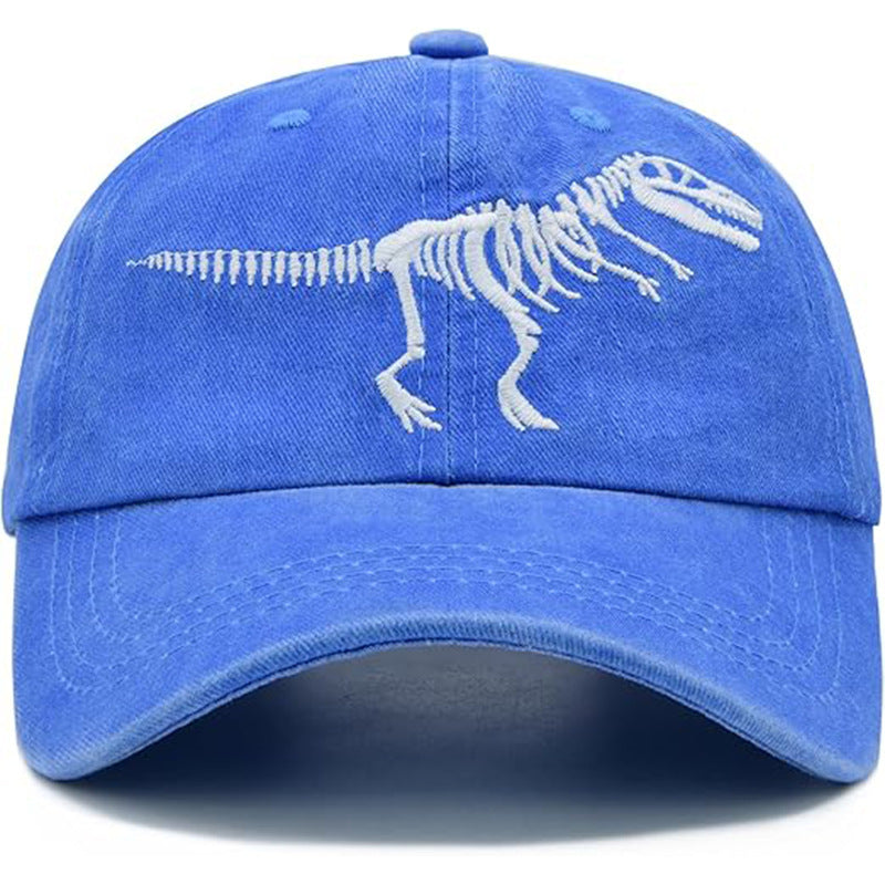 Casquette de baseball brodée de Tyrannosaure protectrice du soleil