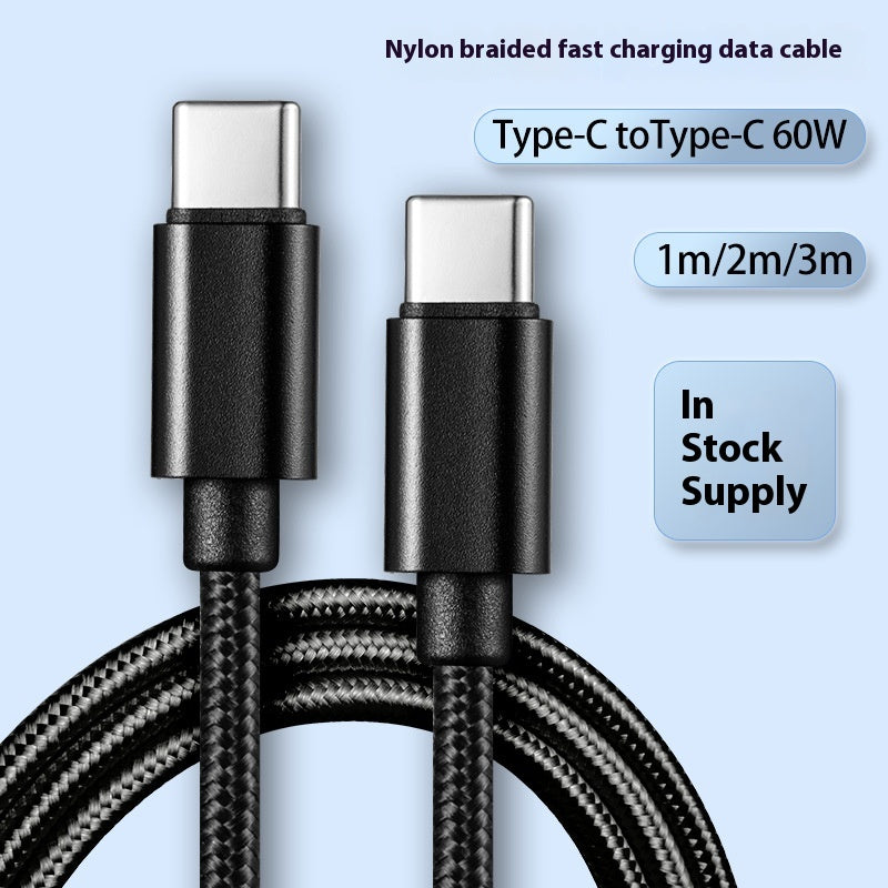 Typec Téléphone Câble de données à charge rapide