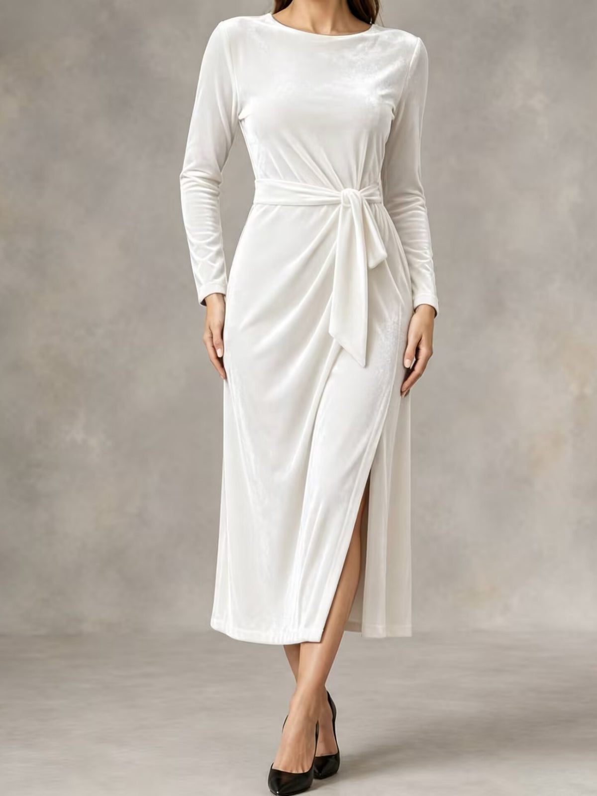 Robe en polyester