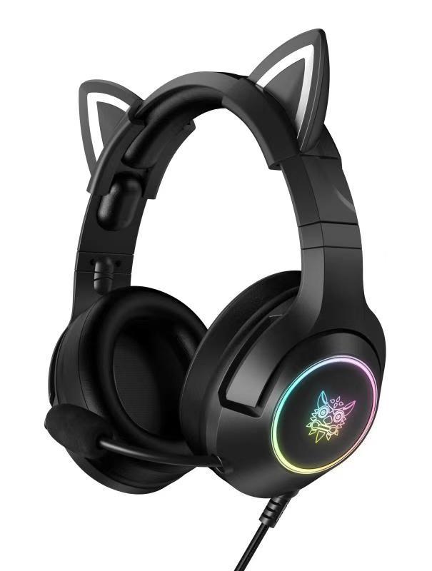 Jeu K9 Cat Oreilles Casque filaire