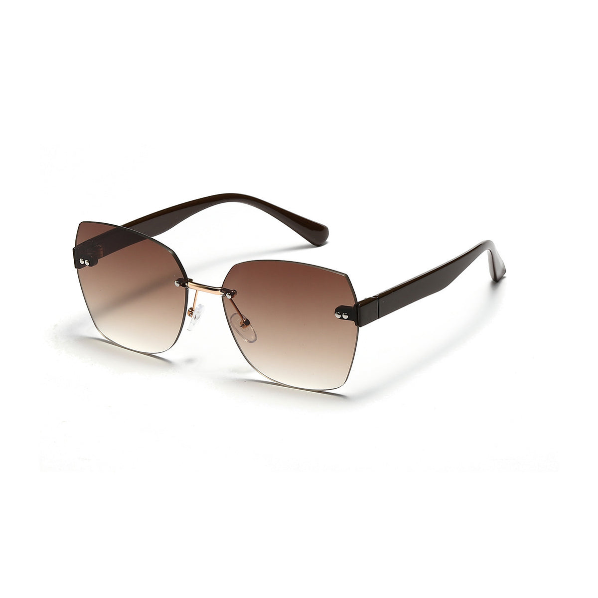 Lunettes de soleil haut de gamme Diamond Cut Edge pour femmes