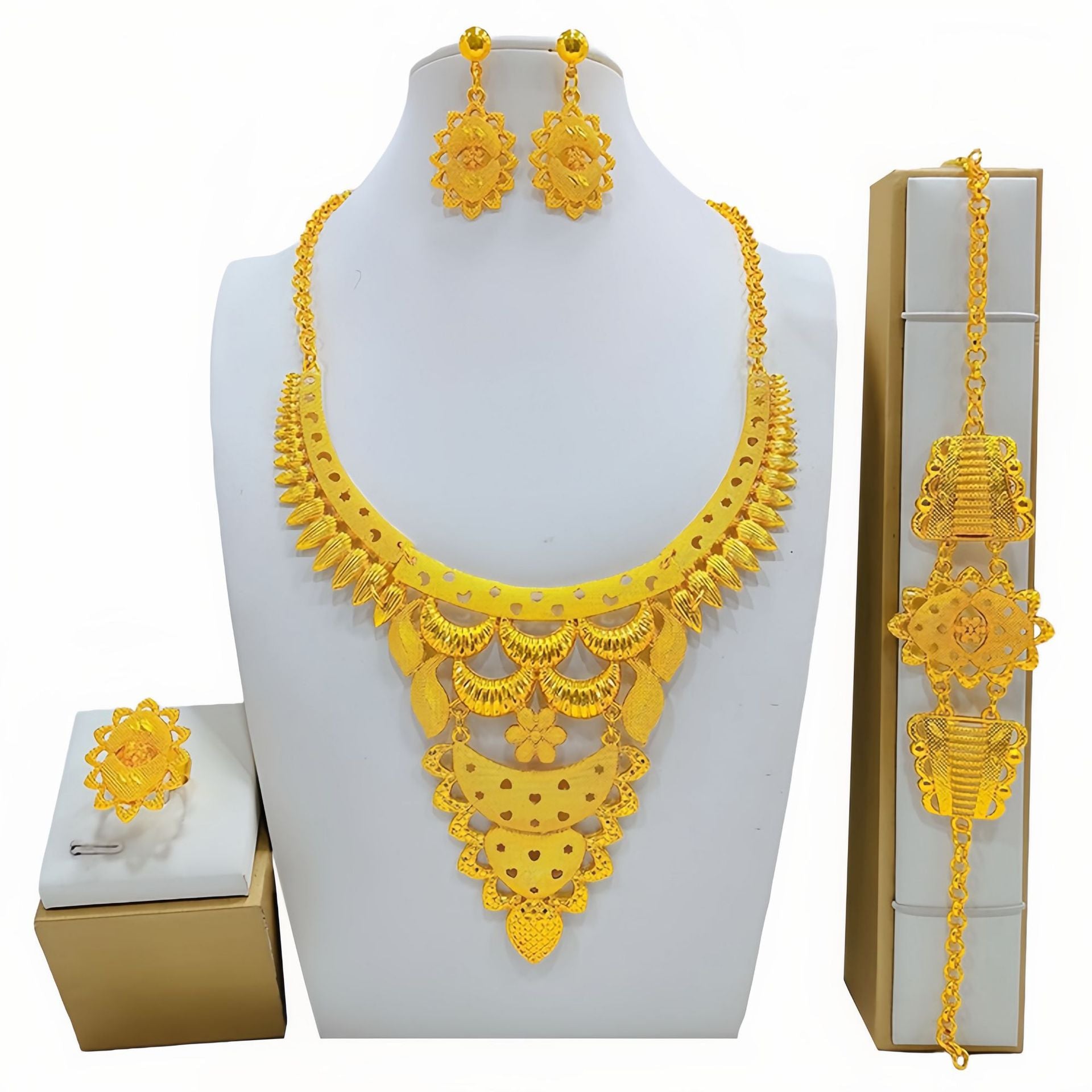 Robe de mode pour femmes Bijouterie All-match Miroir Bijouterie