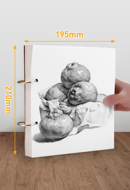 Livre de croquis 8K peint à la main Livre de dessin spécial
