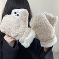 13promax Gants à l'épreuve du froid Étui téléphonique en peluche