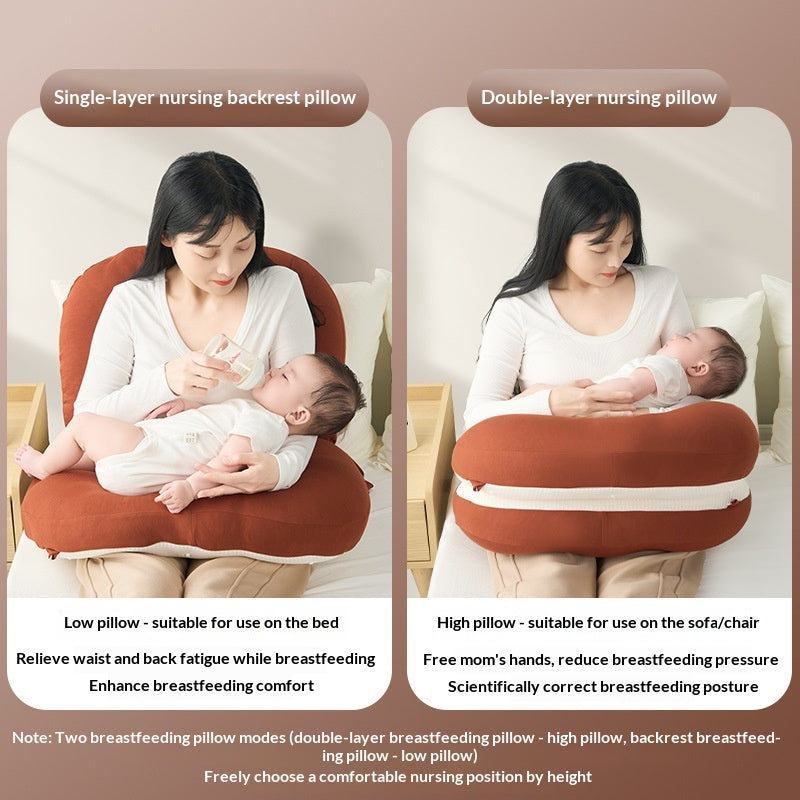 Oreiller multifonctionnel pour bébés en soins infirmiers sans manches