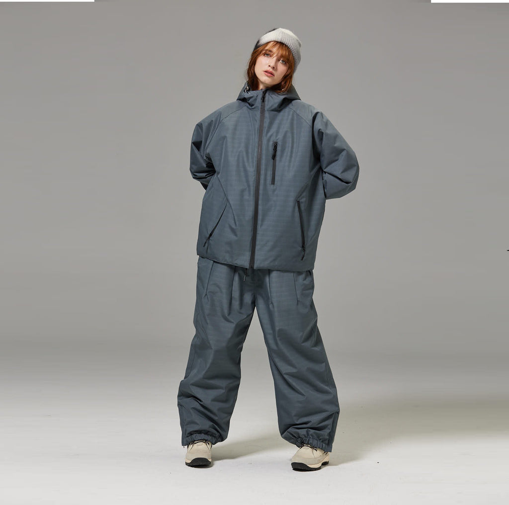 Ensemble de costumes de ski à l'épreuve du vent et de l'eau unisexe