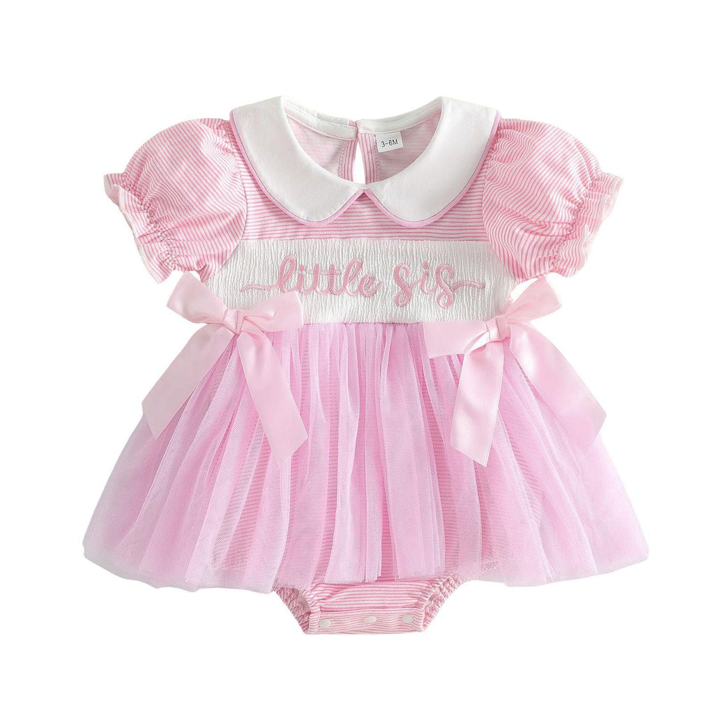 Bodysuit Triangle imprimé bébé Bow