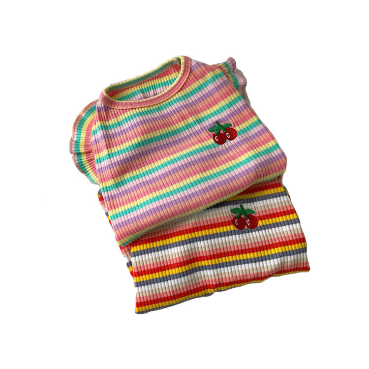 Costume de chat de chien d'été Petit coton respirant