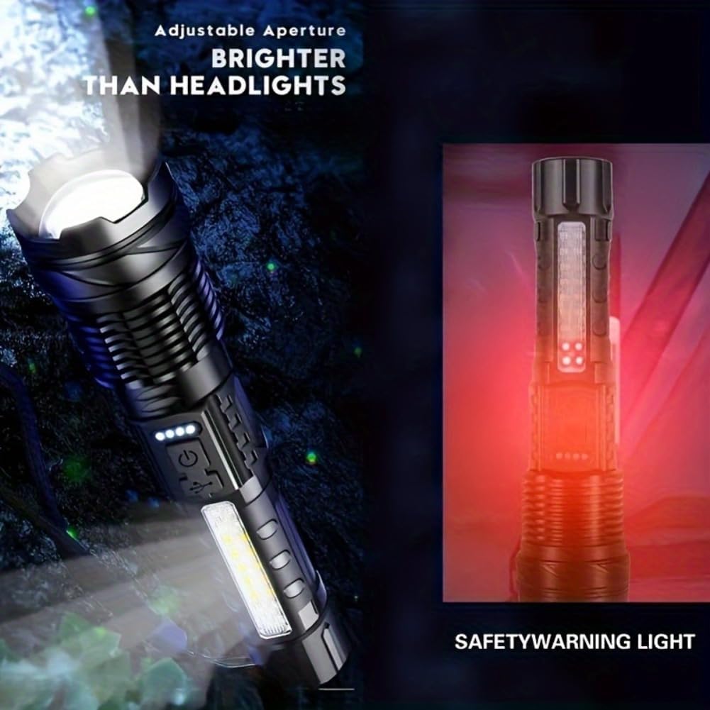 LED Super puissante lampe de torche rechargeable