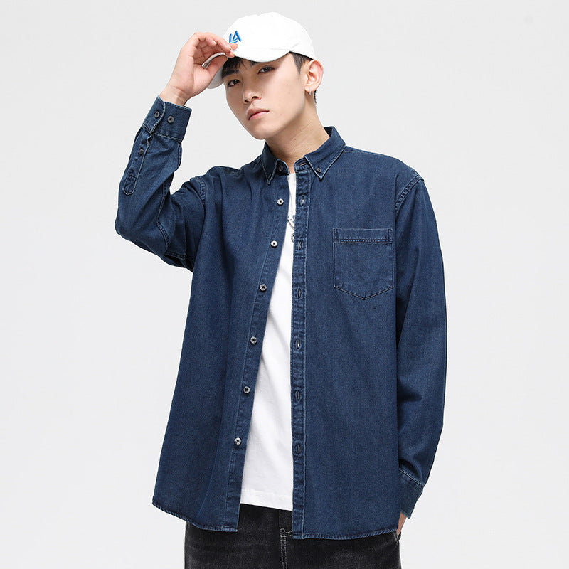 Chemise manches longues homme Slim-fit Veste casual