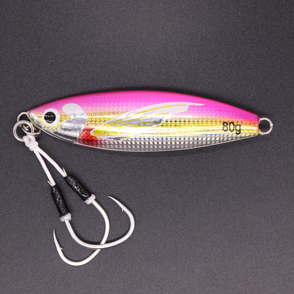 Lumineux Belly Wings Bait Sea Fishing Bateau de pêche