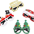 12Pcs Verres de Noël Accessoires Favoris de la fête pour les enfants
