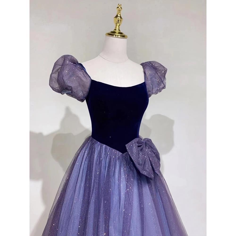 Robes de soirée pour banquets avec tempérament de luxe léger
