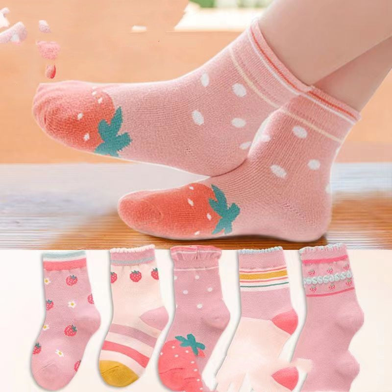 Chaussettes pour bébés d'âge moyen