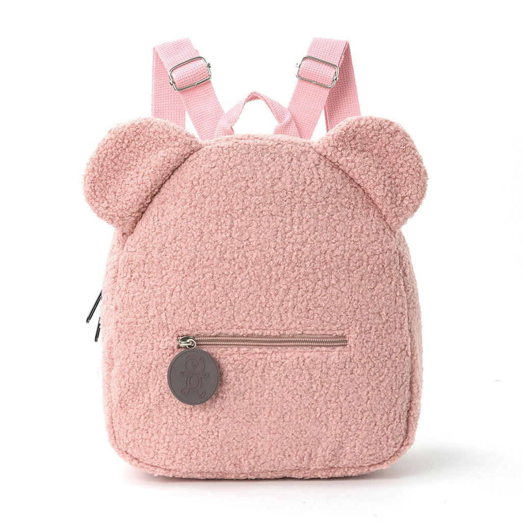 Sac à dos en peluche Mode populaire Casual Ear Teddy Bear Sac à dos Cartoon Sac à dos pour enfants-