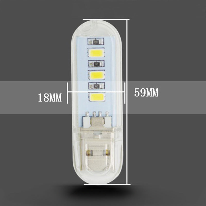 LED lumière de nuit ordinateur lampe de bureau Power Bank Mobile Power Highlight Portable