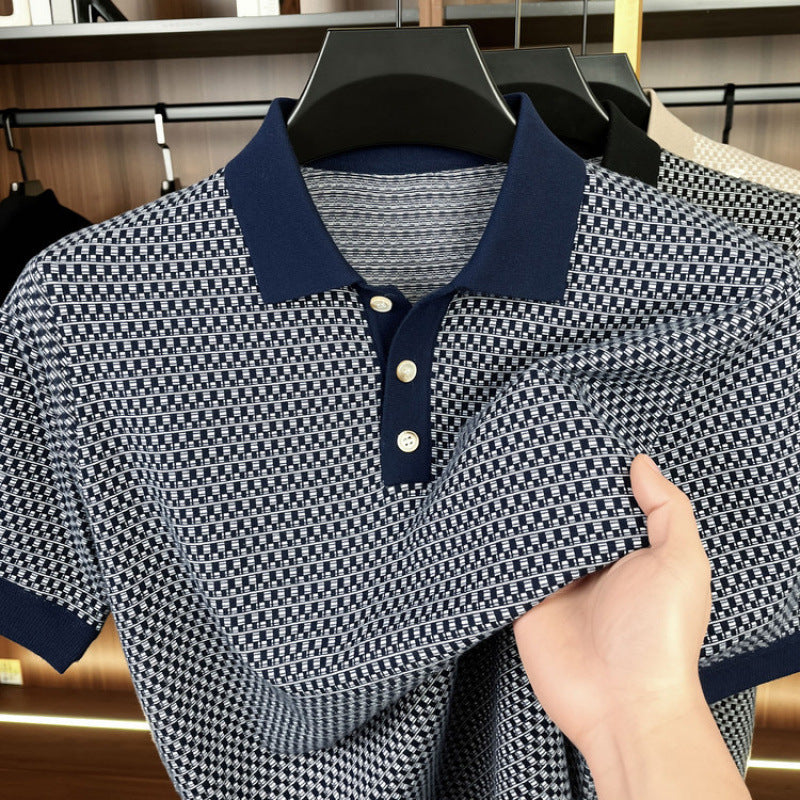 Polo confortable et respirant à manches courtes