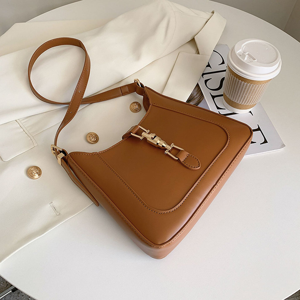 Sac texturé de style occidental en forme de baguette