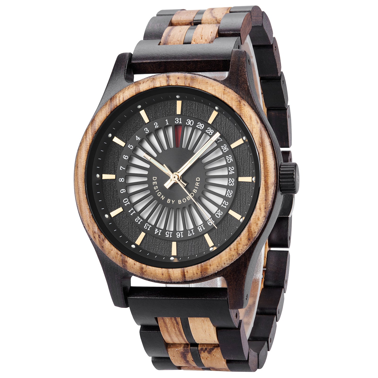 Montre homme en bois
