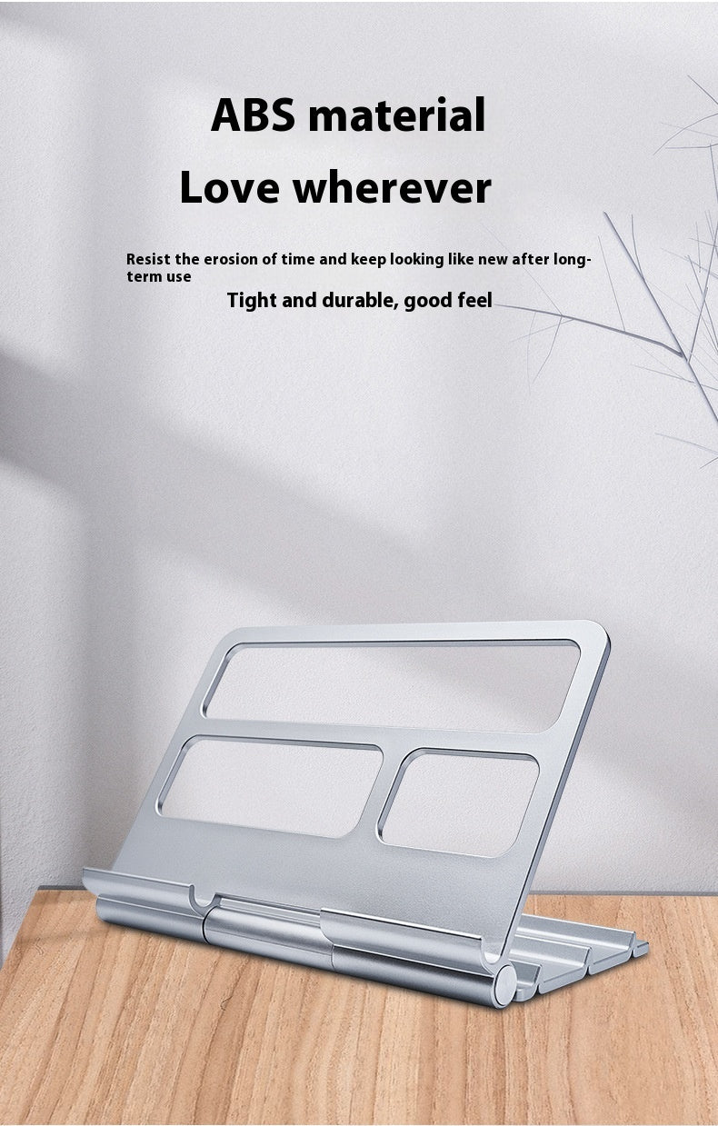 Bracket de stockage multi-fonctionnel de bureau pliable portable tablette télécommande