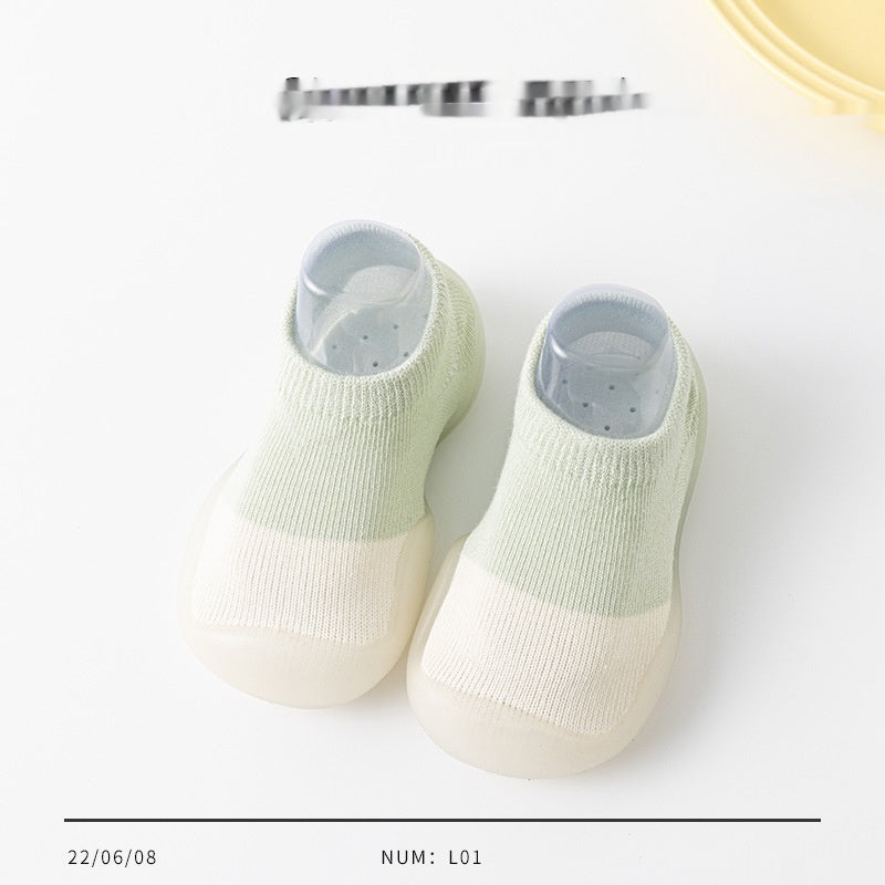 Chaussures de première marche Chaussettes pour bébés d'été