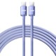 Double câble de données de typec 120W Super charge rapide